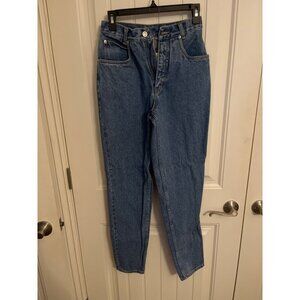 LAWMAN JEANS WORLD CLASS DENIM WOMEN'S SIZE 5‎ . 100 % COTTON HIGH RISE JEANS